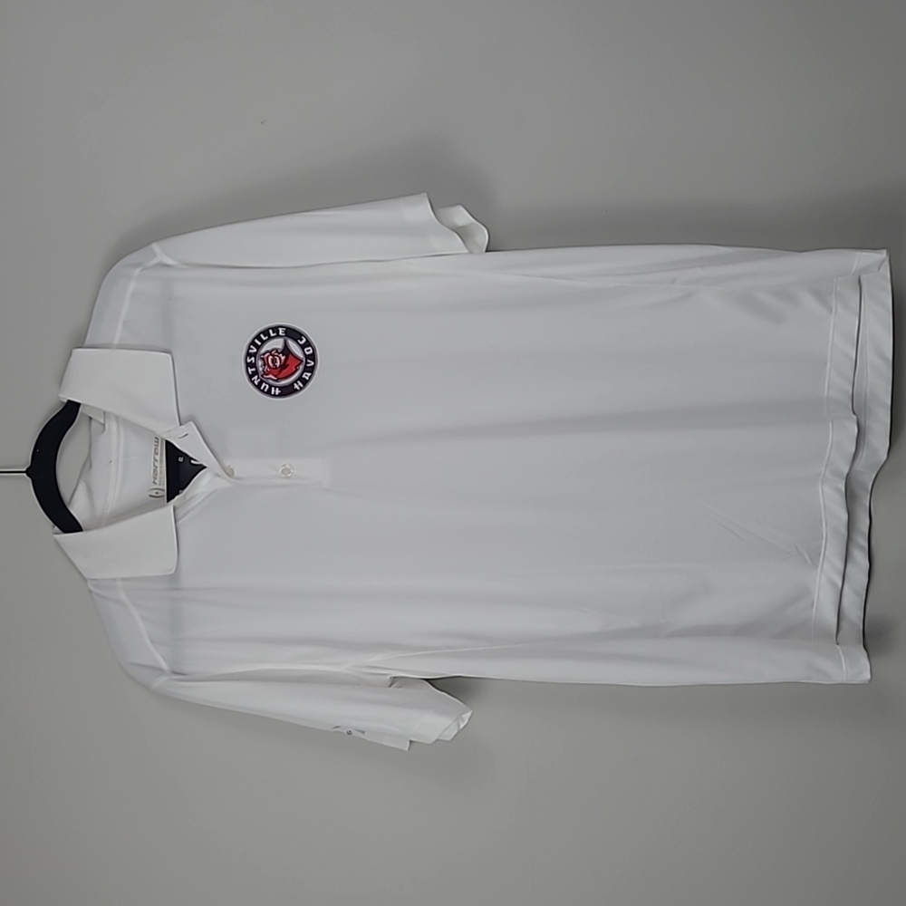 New with tags Harrow Huntsville Havoc minor league hockey golf shirt